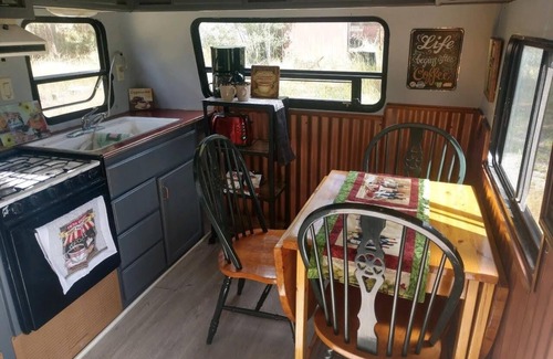 Ronan House | Nicely remodeled camp trailer five minutes drive from Flathead Lake