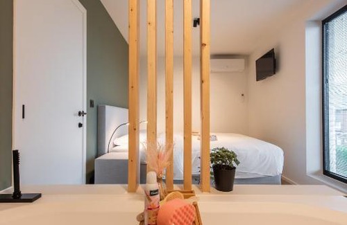 Riemst House | NIEUW De Grenspaal NOORD 6P - 3SLPK 5 min Maastricht - SAUNA - LAADPAAL