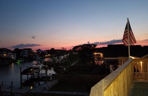 Colington Harbour House | Nights on Broadbay Waterfront renovated home. Beautiful views! Private beach