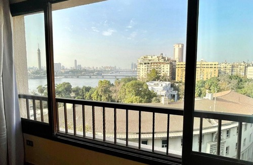 Downtown Cairo Apartment | Nile Penthouse in Garden City