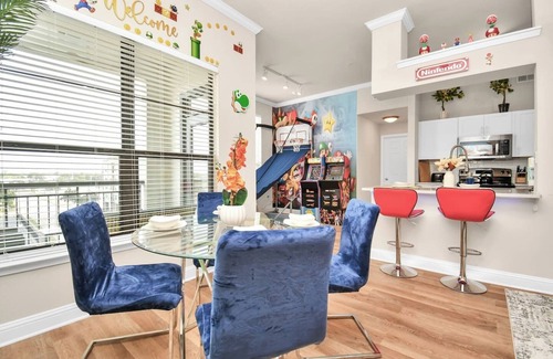Houston Apartment | Nintendo Super Mario Arcade - 2BR/NRG/Med/Galleria
