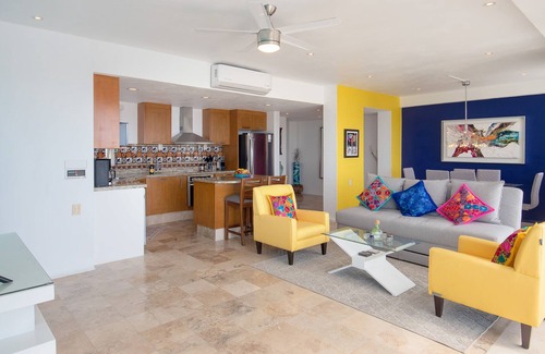 Nuevo Vallarta Condo | Nitta 2 bedroom Fantastic ocean Views with dipping pool and huge Deck
