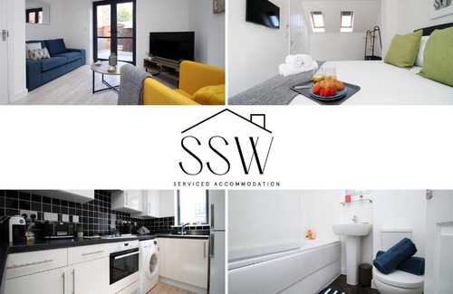 St. Thomas Apartment | No 1 Marina Walk by SSW 3BR, Free Parking, Sleeps 5 Close to Marina, City Centre, Beach and M4
