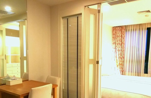 Bang Na Apartment | No.32 Twin Bed Beautiful room BTS Baring free parking