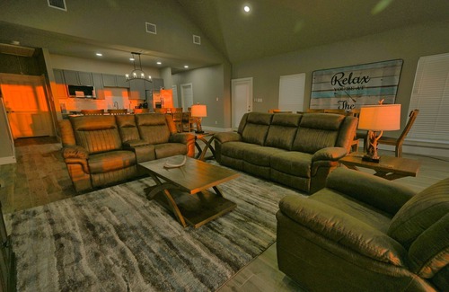 Nocona House | Nocona Lakefront with 40 private acres, beds for 8, newly constructed in 2024!
