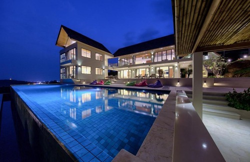 Bophut Hills Villa | Nojoom Hills - Sea View 6 Bedroom Villa