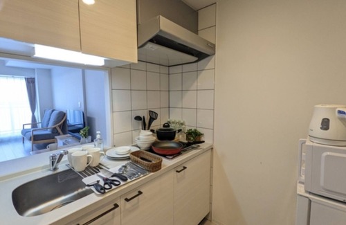 Tennoji Hotel | Nonsmoking Double bed x 1 Single bed x 2 Stan/Osaka Ōsaka