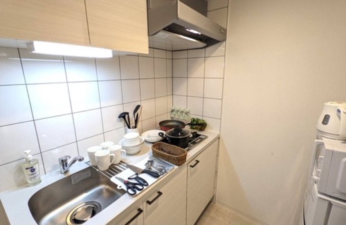 Tennoji Hotel | Nonsmoking Double bed x 1 Single bed x 2 Stan/Osaka Ōsaka