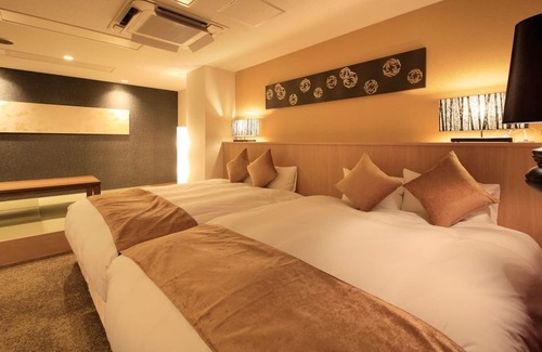 Fukui House | Nonsmoking Executive Twin Tatami Prepayment/Fukui Fukui