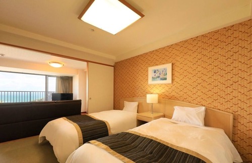 Katsuura House | Nonsmoking Westernstyle room Twin room with l / Katsuura Chiba