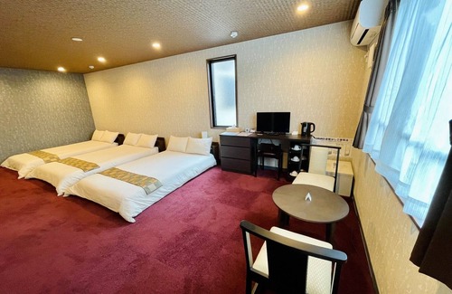 Narita Hotel | NonsmokingSemidouble family room with cypress bath/Narita Chiba