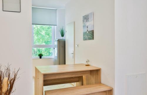 Twischkamp Apartment | Nord-Apartment 6 I 1 Zimmer mit WLAN, Fußbodenheizung & Walk-In Regendusche