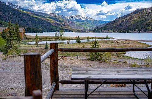 Lake City Cabin | Nordic Lakeview - Unobstructed Views of Lake San Cristobal and Surrounding Mountains
