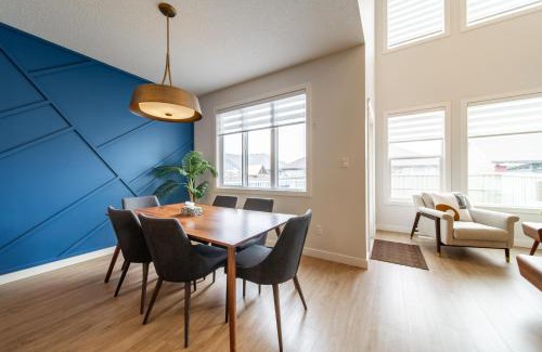 West Edmonton House | Nordic Retreat near West Edmonton Mall with Hot Tub & Lounges