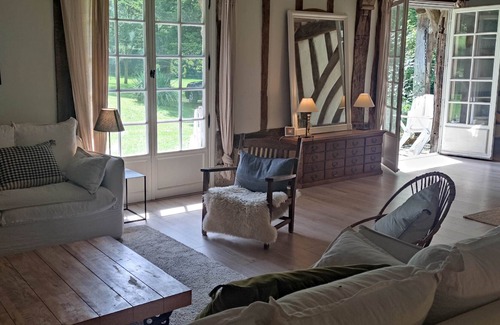 Saint-Christophe-sur-Conde House | Normandy property, heated swim spa/jacuzzi, 2 hectares, 10 people