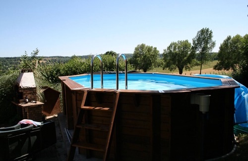 Saint-Gervais-des-Sablons Cottage | Normandy house with private pool