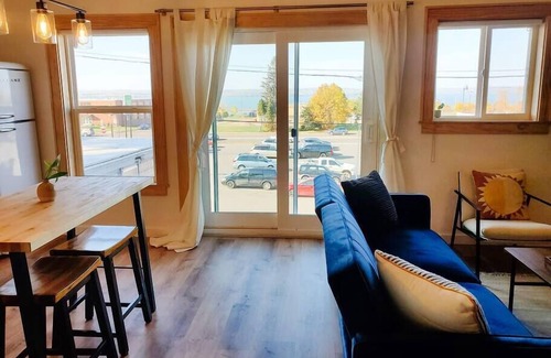 Ashland Apartment | North Apartment with Lake Superior Views