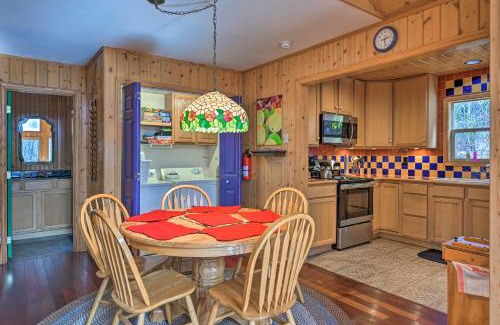 Bryson City House | North Carolina Escape with Deck, Grill and Fire Pit!