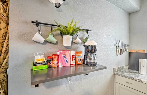 North Las Vegas Apartment | North Las Vegas Studio w/Fire Pit: 10 Mi to Strip