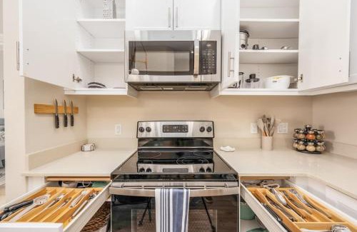 North Park Apartment | North Park Penthouse King Beds Workspaces Parking