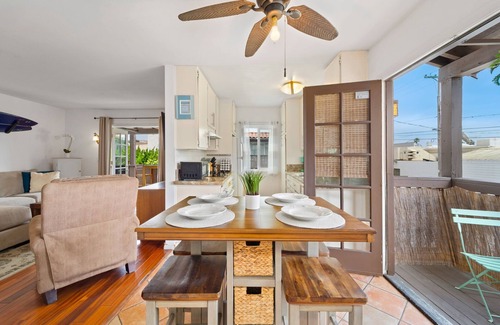 North Pacific Beach Condo | North PB Jewel: Sun-Soaked Second Story, Steps to Beach & Tourmaline Surfing