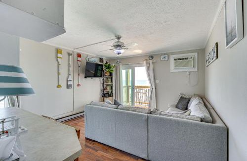 Sneads Ferry Apartment | North Topsail Beach Condo with Ocean-View Balcony!