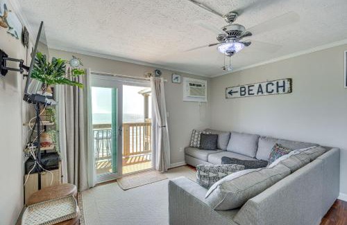 Sneads Ferry Apartment | North Topsail Beach Condo with Ocean-View Balcony!