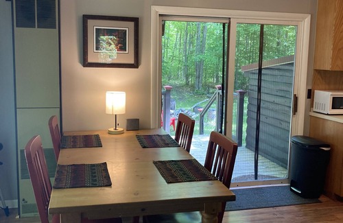 Carp Lake Cabin | Northern Bliss Cabin near Wilderness State Park & Mackinaw