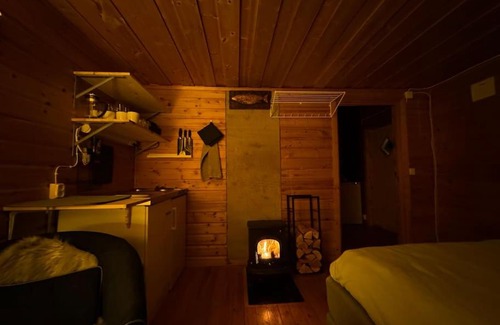 Jukkasjarvi Apartment | Northern Light Cabin with sauna