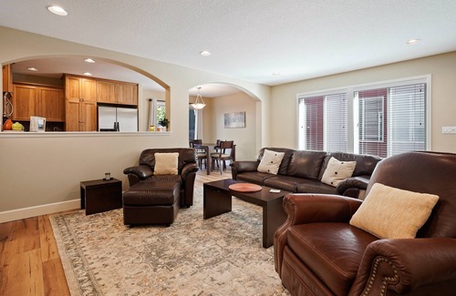 Boyd Acres House | Northwest Bend Convenient Location - private walled deck, AC, light and bright