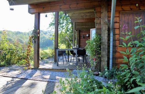 Bad Muenstereifel House | Norwegisches Blockhaus mit Gartensauna