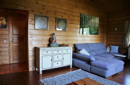 Bad Muenstereifel House | Norwegisches Blockhaus mit Gartensauna