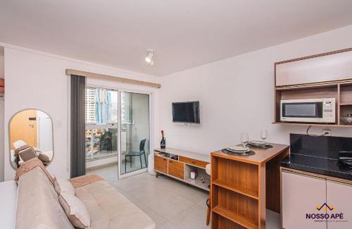 Centro Apartment | Nosso Apê 915: Ar-Cond | Acad.| Piscina - NA0904