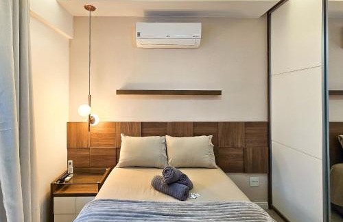 Sao Mateus Apartment | Nosso Apê Estrela Sul: Ar-cond. | Garagem | Quarto e Sala NA0211