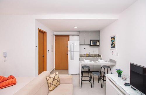 Centro Apartment | Nosso Apê On Marechal: Ar-condiconado | Wi-fi | Vaga p/ moto - NA0302