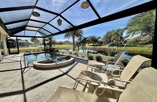 White Marsh Villa | Not the average vacation home! Saltwater Pool & Spa electric heat incl. in rate