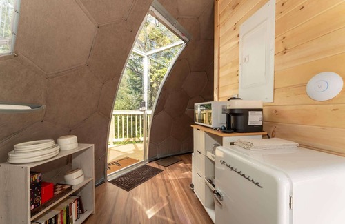 Sullivan Cabin | Nova Nook-Mirror Dome with Private Bathroom