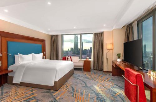 Pudong Hotel | Novotel Atlantis Shanghai - Enjoy our great-valued breakfast in our rooftop revolving restaurant with a stunning river view & utilize our FREE self-serviced laundry