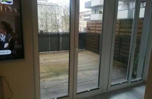 Szczecinek Apartment | Nowoczesny apartament z dużym tarasem, 2 pokoje