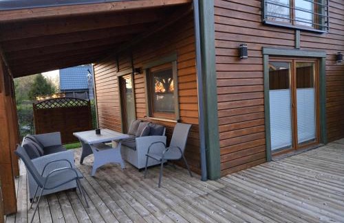 Lubkowo House | Nowy domek drewniany Tu Mi Dobrze w Lubkowie z plażą