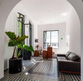 Roma Norte Apartment | Nuevo! Loft hermoso con alberca. Wi-Fi Rapido.
