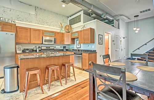 Downtown Louisville Condo | Nulu Art District Loft: Walk to Dtwn Distilleries!