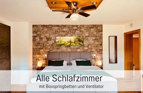 Rixfeld House | Nur 15 Minuten bis Fulda - ideal zum Arbeiten - Am Vulkanradweg - 3 Schlafzimmer Große Terrasse - Grill - Ferienhaus Taufstein 1