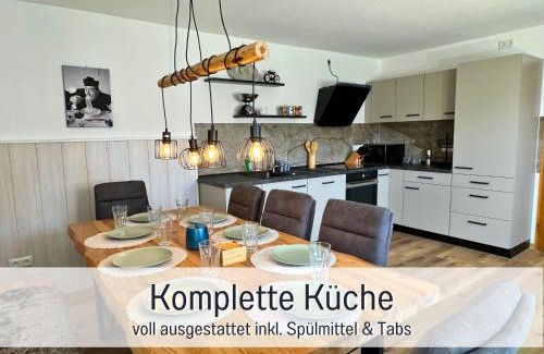 Rixfeld House | Nur 15 Minuten bis Fulda - ideal zum Arbeiten - Am Vulkanradweg - 3 Schlafzimmer Große Terrasse - Grill - Ferienhaus Taufstein 1