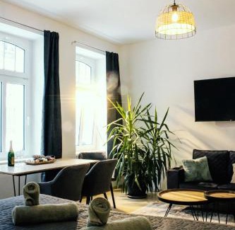 Krampfervorstadt Apartment | NUWILU ONE - Apartment mit Balkon im Herzen Erfurts - Magenta TV- Netflix - Disney