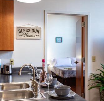 Rochester Apartment | NY Style Centric Loft with King Bed by Park ave
