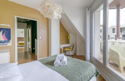 Hauts-Paves - Saint-Felix Apartment | NYMPHÉA - Duplex Hauts Pavés