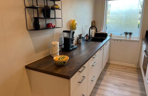 Esbjerg Apartment | Nyrenoveret lejlighed med balkon og parkering