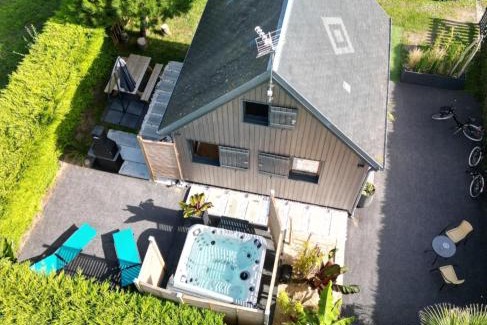 Agon-Coutainville House | O bulles d'Agon Chalet Spa privé Plage