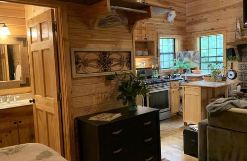 Gloster Cabin | Oak Bottoms, a cabin in the woods of Mississippi with freshwater sandy creeks